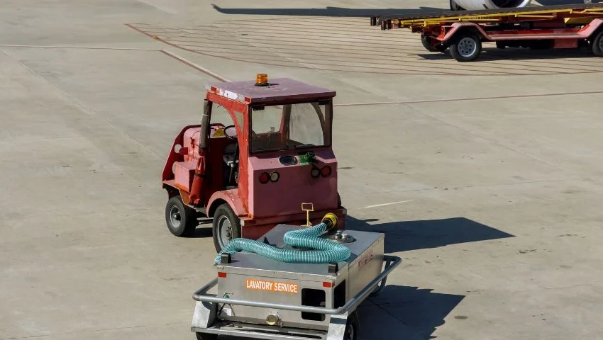 What is the Work of Ground Handling Equipment (GHE) Service Providers in Airlines?