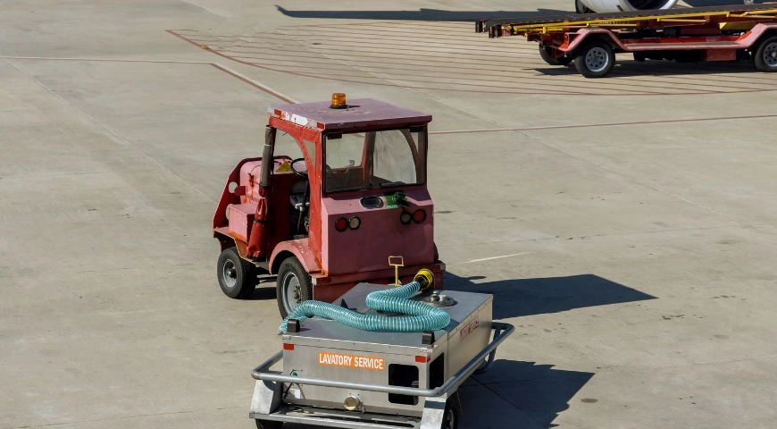 What is the Work of Ground Handling Equipment (GHE) Service Providers in Airlines?