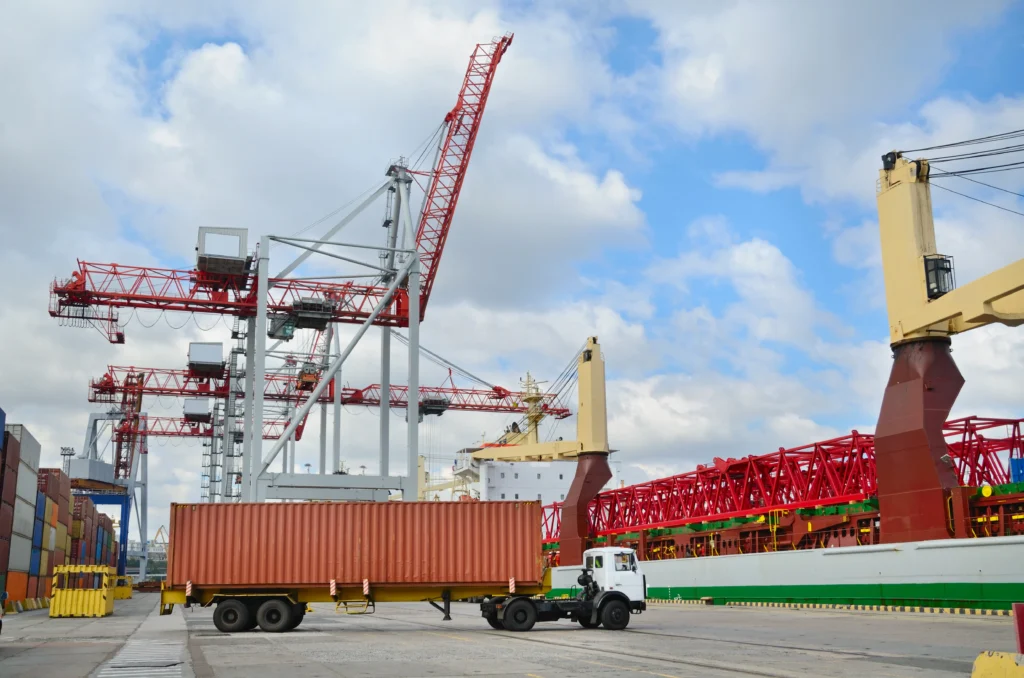 Container Handling Optimization at Port Terminals