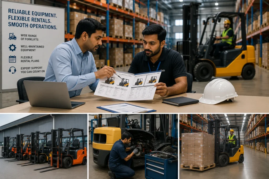 How to Choose the Right Forklift Rental Company in India