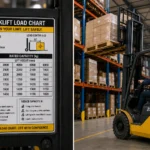 Understanding Forklift Load Charts: A Guide for Safe Material Handling