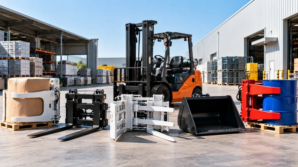 Forklift Attachments Guide: How to Choose the Right Attachment for Different Loads