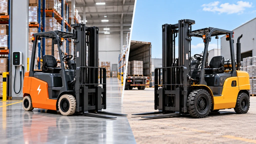 Electric vs Diesel Forklift: Which Is Right for Your Operation?