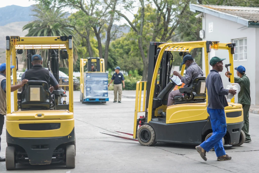 Forklift safety checklist for multiple sites